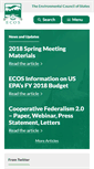 Mobile Screenshot of ecos.org
