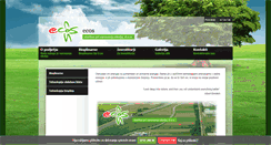 Desktop Screenshot of ecos.si