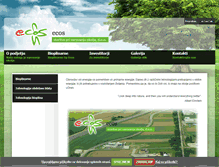 Tablet Screenshot of ecos.si
